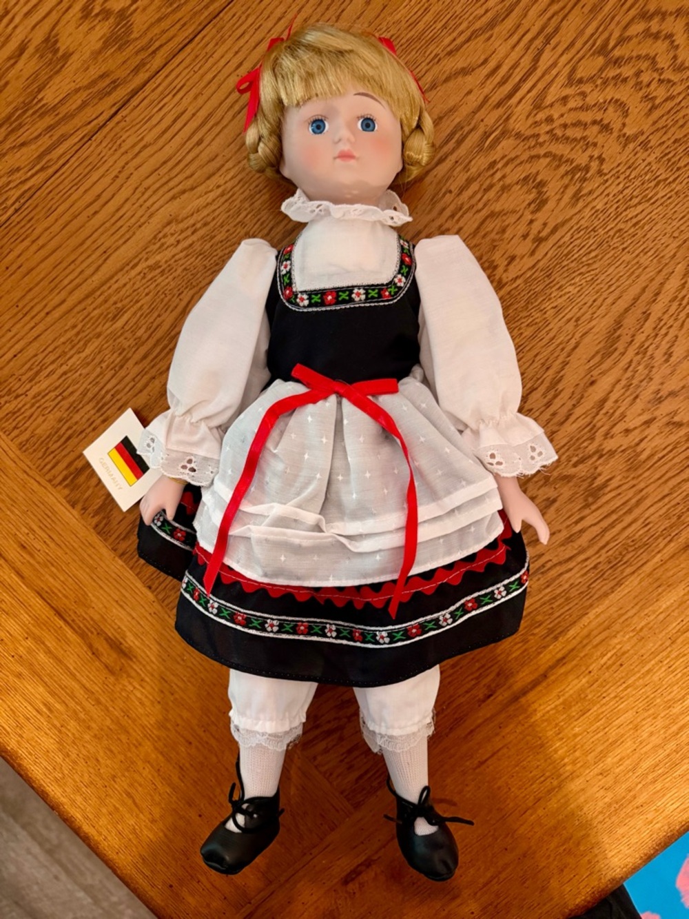 Vintage Porcelain German Doll